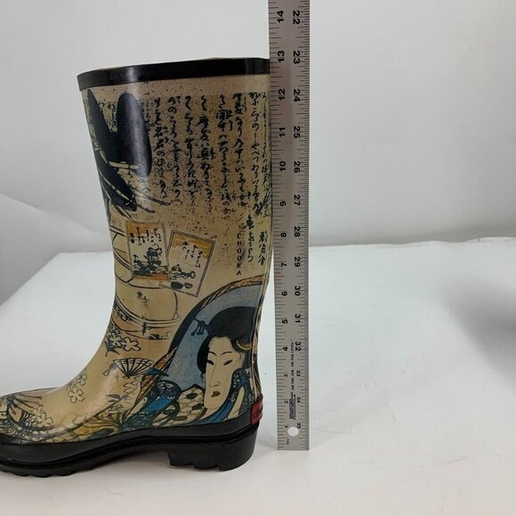 Chooka Women's Geisha Mid Calf Top Buckle Rain Boot Size 8 - Picture 15 of 16
